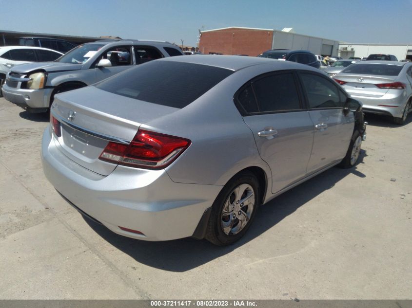 2014 HONDA CIVIC SEDAN LX - 19XFB2F59EE051580