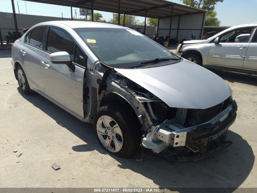 2014 HONDA CIVIC SEDAN LX - 19XFB2F59EE051580