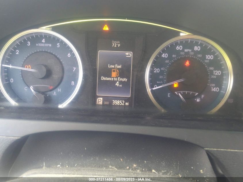 2016 TOYOTA CAMRY XLE/SE/LE/XSE - 4T4BF1FK3GR581732
