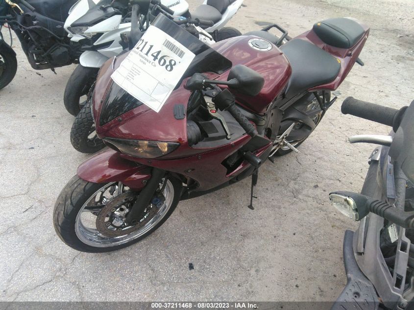 2004 YAMAHA YZFR6 L JYARJ06E44A011070