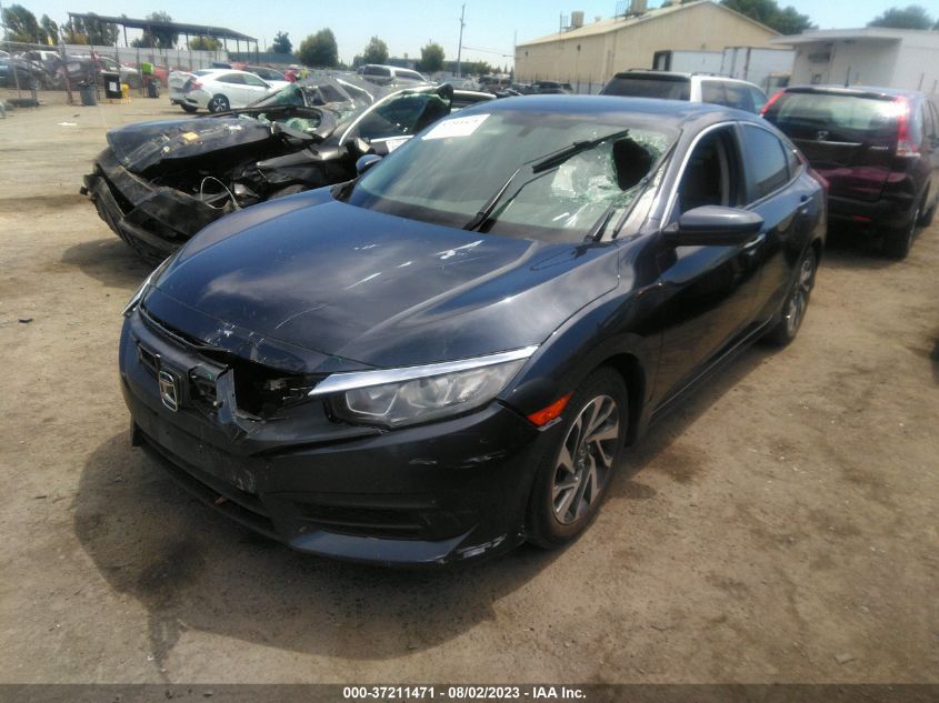 2017 HONDA CIVIC SEDAN EX - 19XFC2F74HE230192