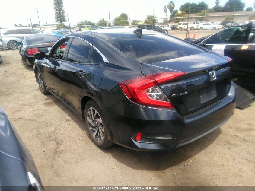2017 HONDA CIVIC SEDAN EX - 19XFC2F74HE230192