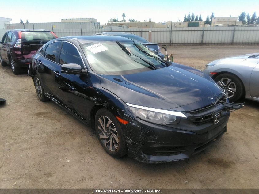 2017 HONDA CIVIC SEDAN EX - 19XFC2F74HE230192