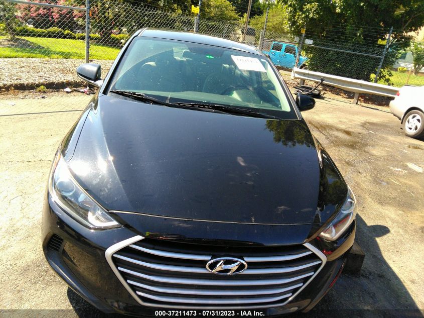 2018 HYUNDAI ELANTRA SEL - KMHD84LF9JU706018
