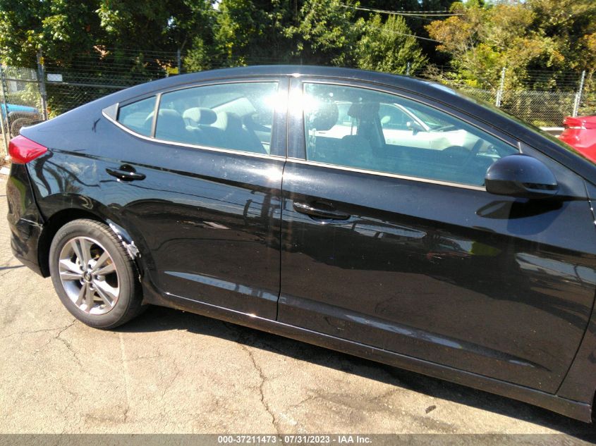 2018 HYUNDAI ELANTRA SEL - KMHD84LF9JU706018