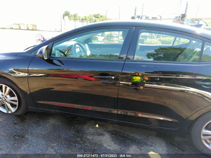 2018 HYUNDAI ELANTRA SEL - KMHD84LF9JU706018