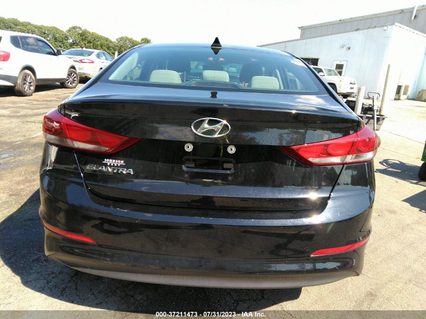 2018 HYUNDAI ELANTRA SEL - KMHD84LF9JU706018