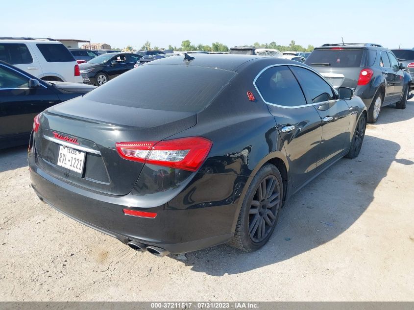 2015 MASERATI GHIBLI S Q4 ZAM57RTA4F1145339