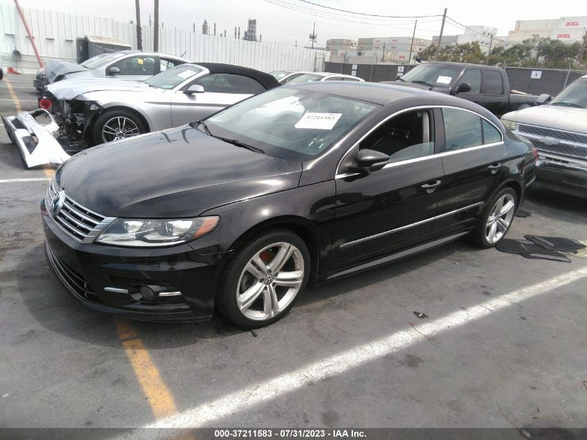 2015 VOLKSWAGEN CC R-LINE - WVWAP7AN7FE804519