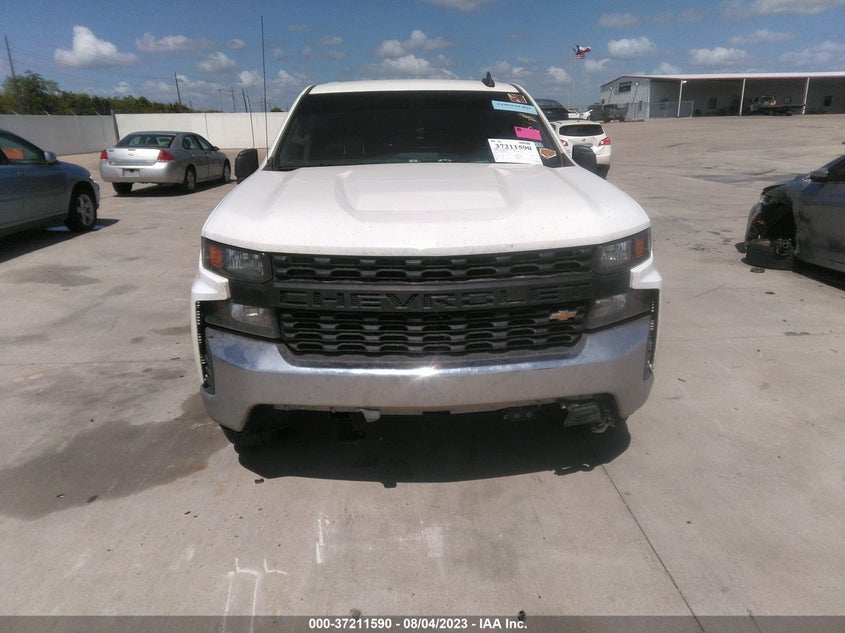 VIN 3GCPWAEH7KG234037 2019 CHEVROLET SILVERADO 1500 WORK TRUCK