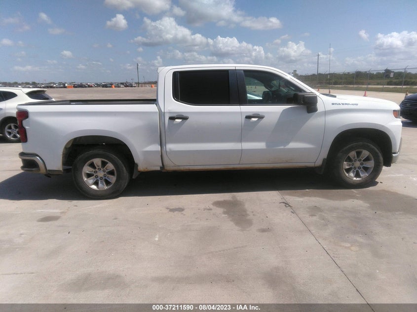 VIN 3GCPWAEH7KG234037 2019 CHEVROLET SILVERADO 1500 WORK TRUCK