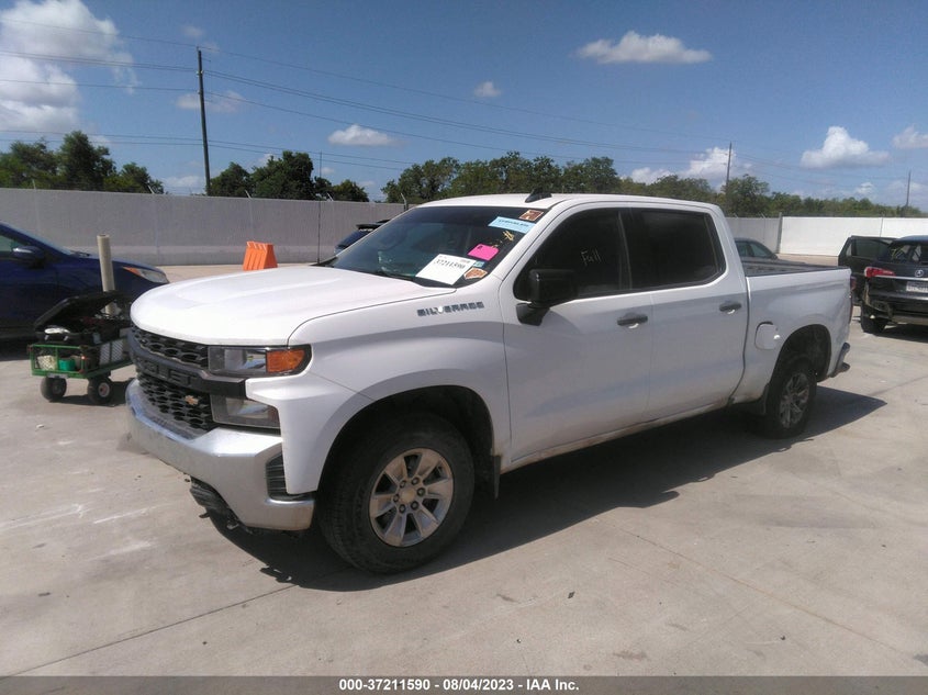 VIN 3GCPWAEH7KG234037 2019 CHEVROLET SILVERADO 1500 WORK TRUCK