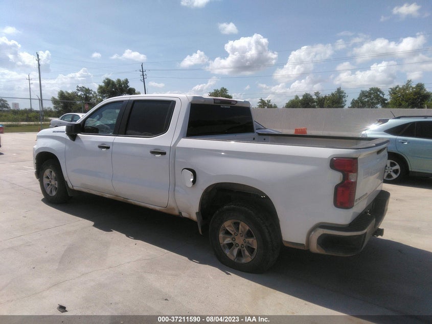 VIN 3GCPWAEH7KG234037 2019 CHEVROLET SILVERADO 1500 WORK TRUCK