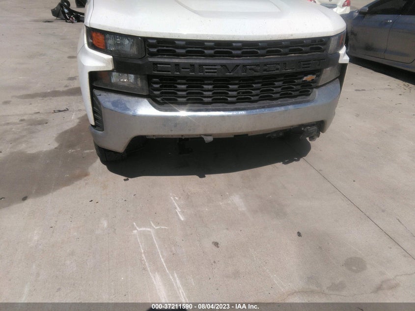 VIN 3GCPWAEH7KG234037 2019 CHEVROLET SILVERADO 1500 WORK TRUCK