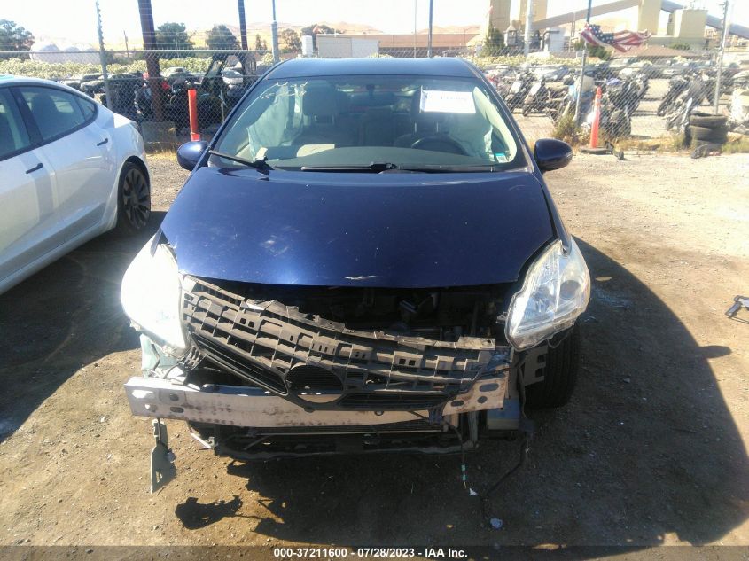 2015 TOYOTA PRIUS FOUR - JTDKN3DU2F0484089