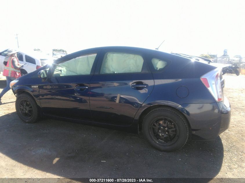2015 TOYOTA PRIUS FOUR - JTDKN3DU2F0484089