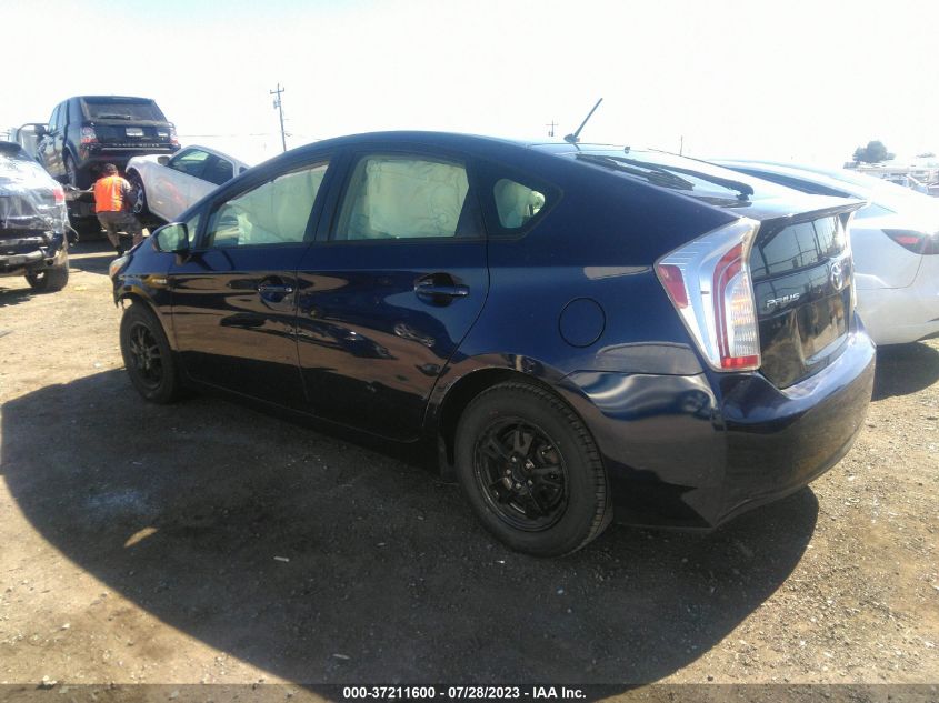 2015 TOYOTA PRIUS FOUR - JTDKN3DU2F0484089