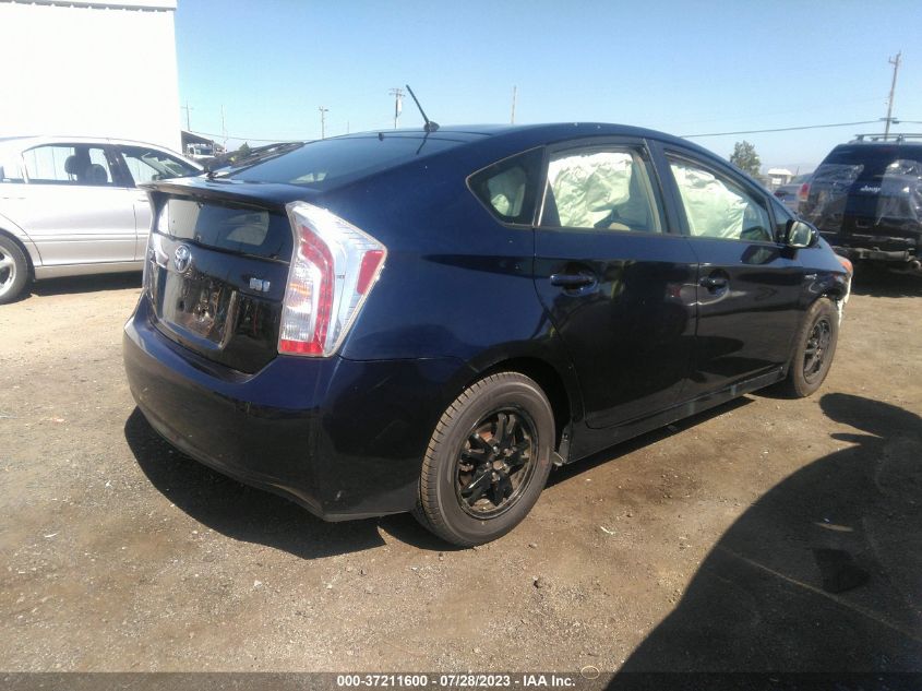 2015 TOYOTA PRIUS FOUR - JTDKN3DU2F0484089