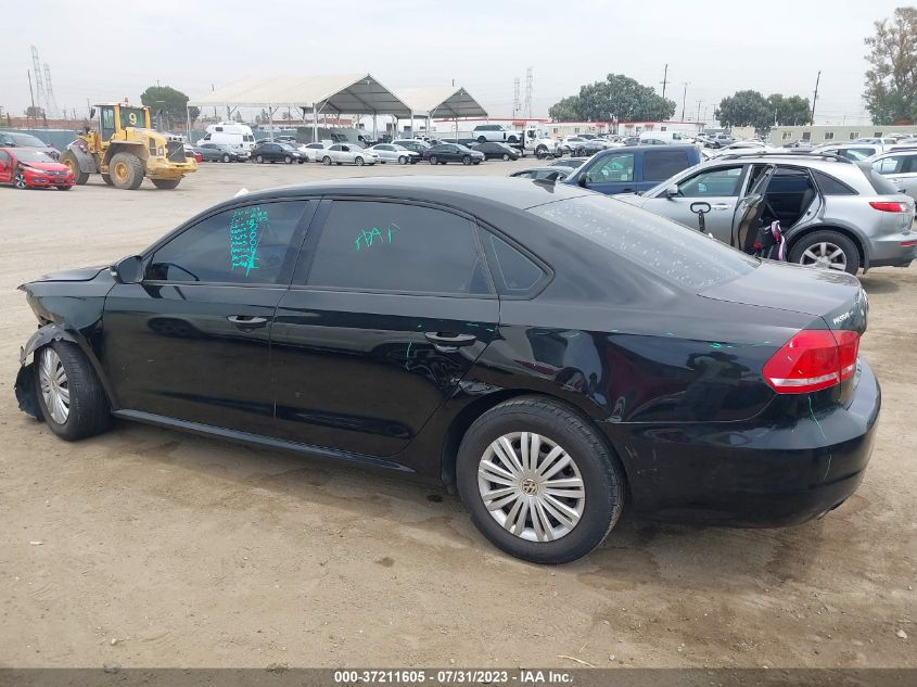 2015 VOLKSWAGEN PASSAT 1.8T S - 1VWAT7A39FC044273