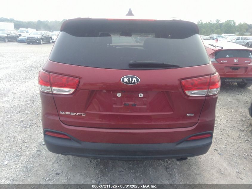 2018 KIA SORENTO LX - 5XYPG4A32JG384482