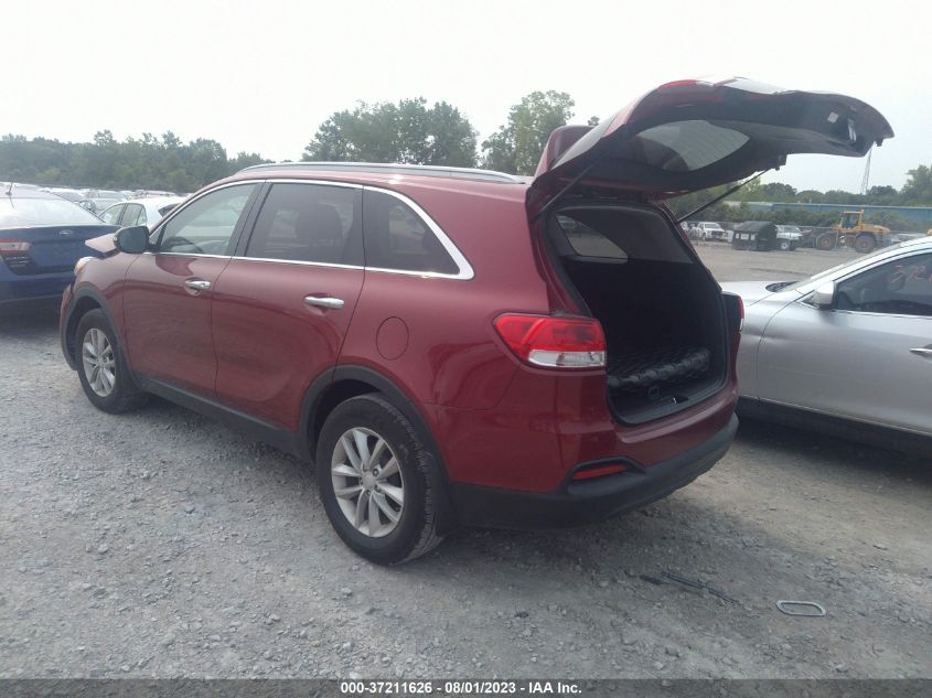 2018 KIA SORENTO LX - 5XYPG4A32JG384482