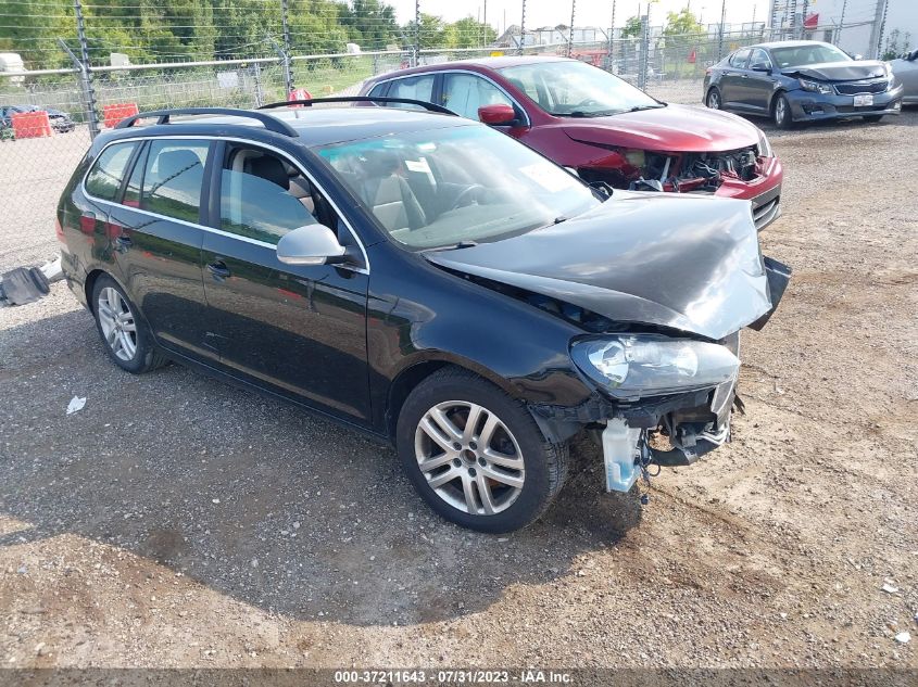 2014 VOLKSWAGEN JETTA SPORTWAGEN TDI - 3VWPL7AJXEM609801