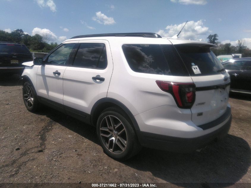 2018 FORD EXPLORER SPORT - 1FM5K8GT9JGB37912