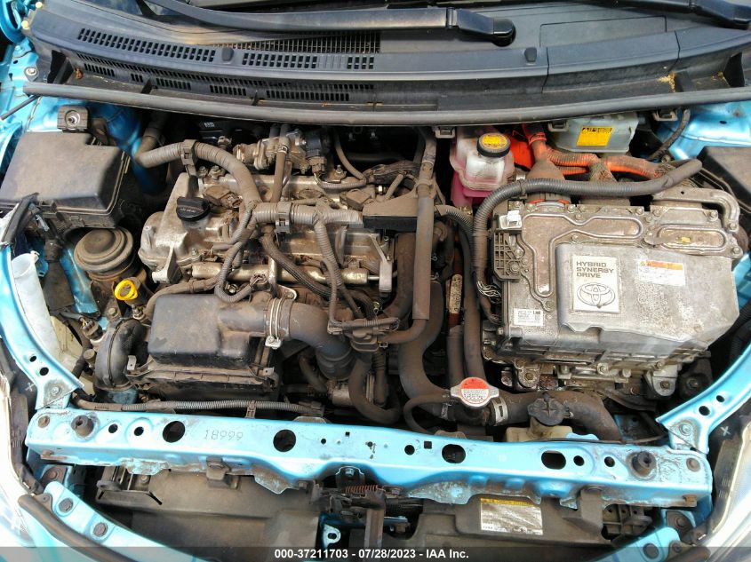 2016 TOYOTA PRIUS C ONE/TWO/THREE/FOUR - JTDKDTB35G1122914