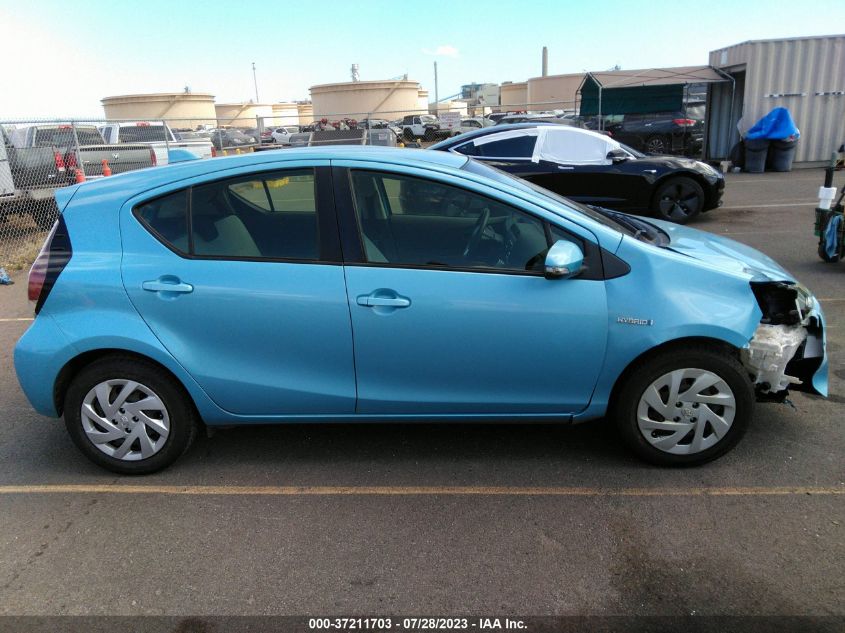 2016 TOYOTA PRIUS C ONE/TWO/THREE/FOUR - JTDKDTB35G1122914