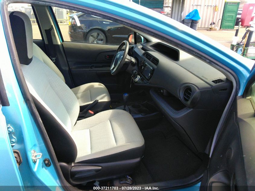 2016 TOYOTA PRIUS C ONE/TWO/THREE/FOUR - JTDKDTB35G1122914