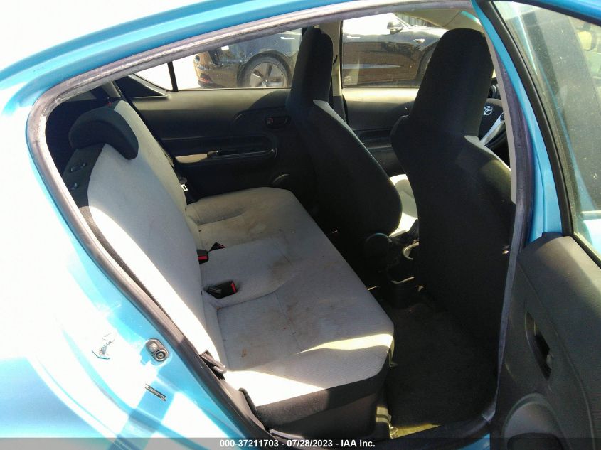 2016 TOYOTA PRIUS C ONE/TWO/THREE/FOUR - JTDKDTB35G1122914
