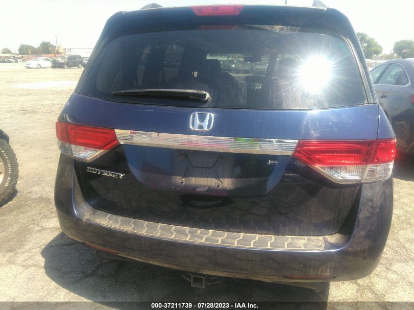 2016 HONDA ODYSSEY EXL - 5FNRL5H65GB002200
