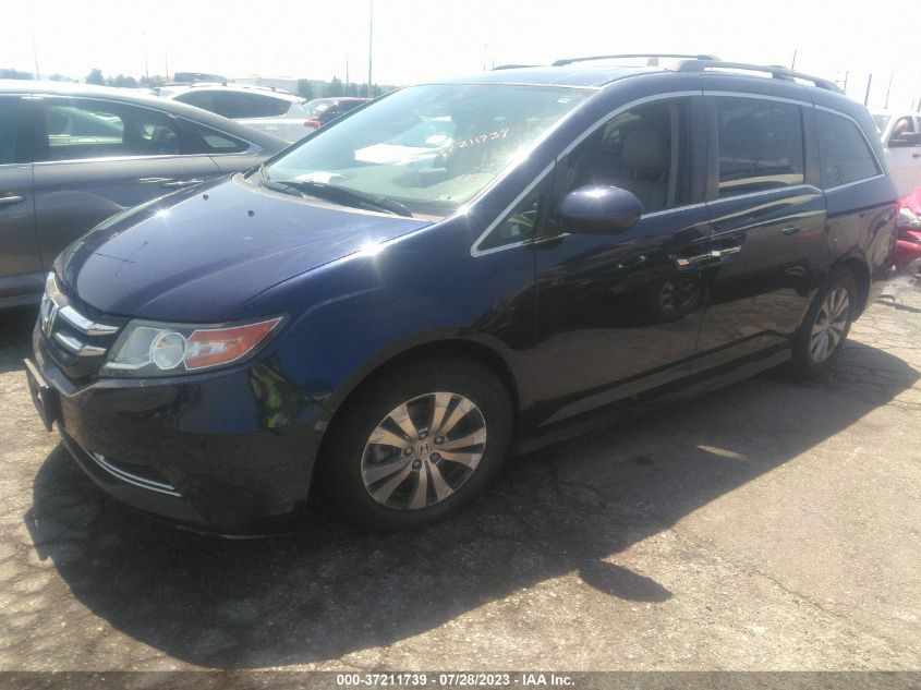 2016 HONDA ODYSSEY EXL - 5FNRL5H65GB002200