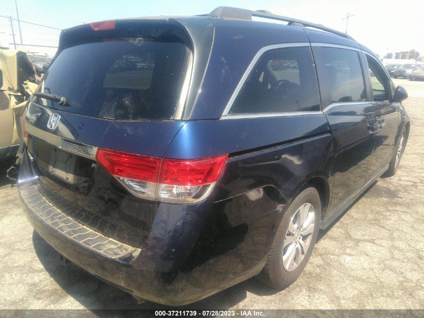 2016 HONDA ODYSSEY EXL - 5FNRL5H65GB002200