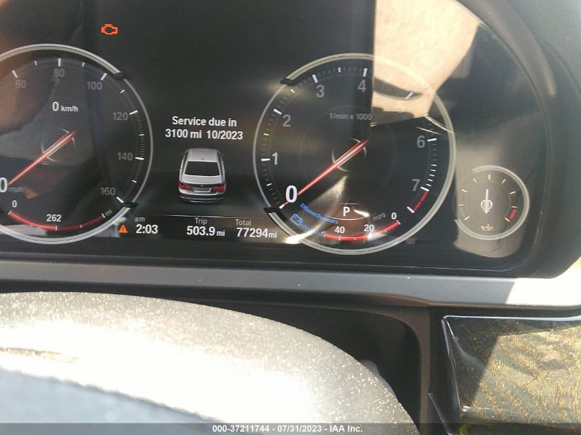 2014 BMW 7 SERIES 740I - WBAYA6C55ED144019