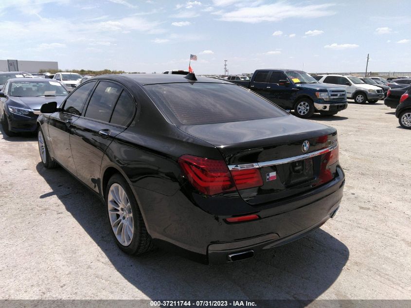 2014 BMW 7 SERIES 740I - WBAYA6C55ED144019