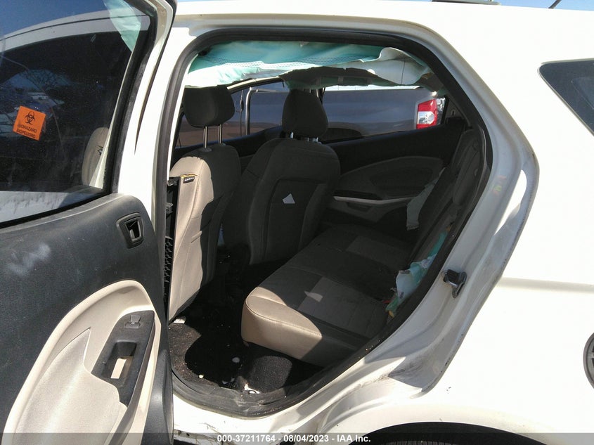VIN MAJ3S2FE4KC295424 2019 FORD ECOSPORT S