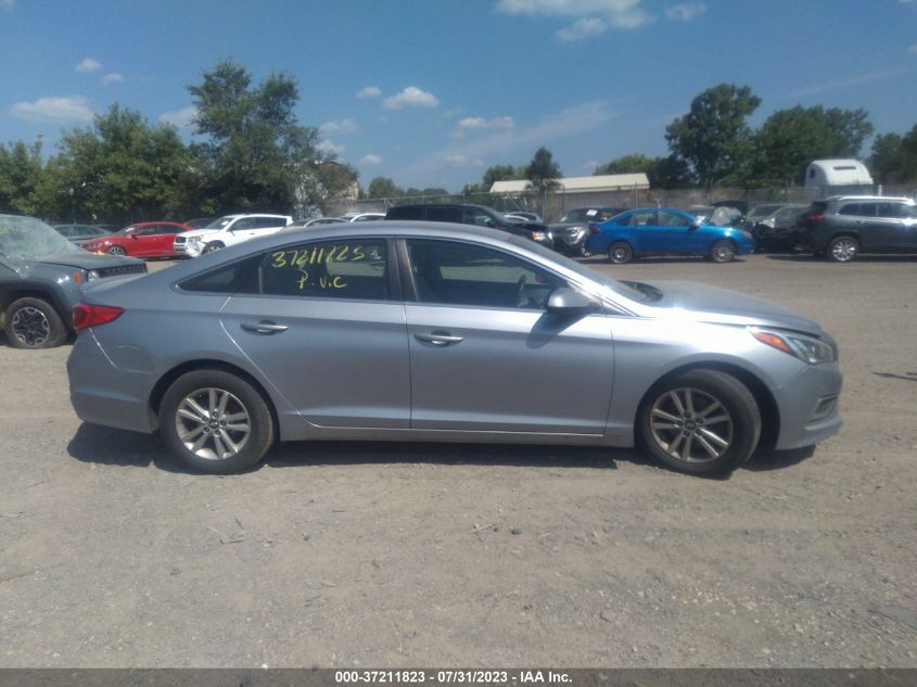 2017 HYUNDAI SONATA SE - 5NPE24AF7HH592487