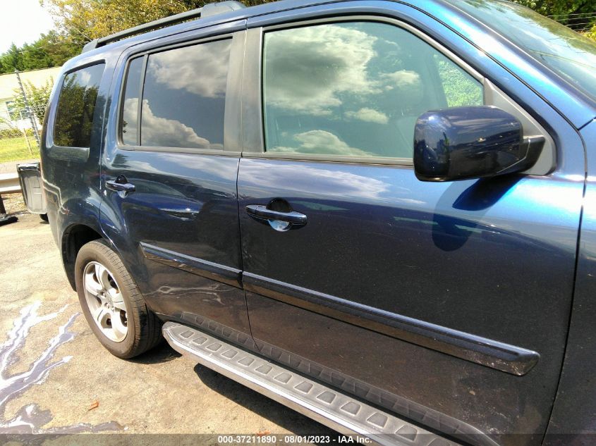 2013 HONDA PILOT EX-L - 5FNYF3H57DB023379