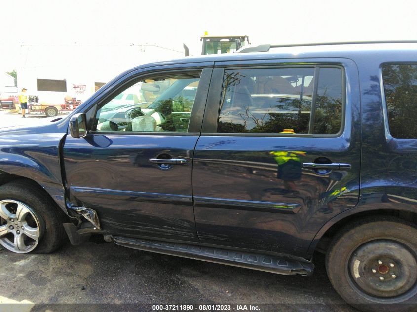 2013 HONDA PILOT EX-L - 5FNYF3H57DB023379