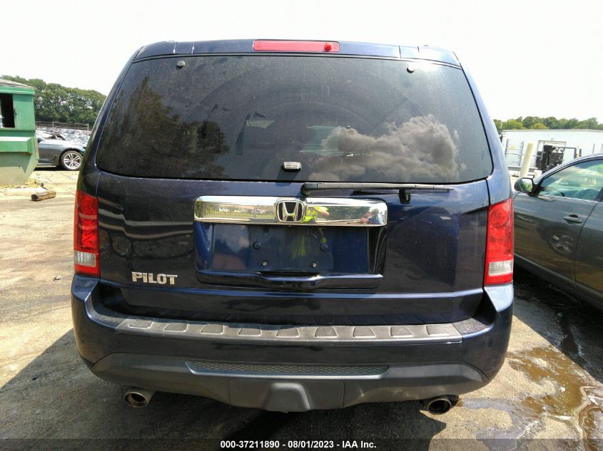 2013 HONDA PILOT EX-L - 5FNYF3H57DB023379