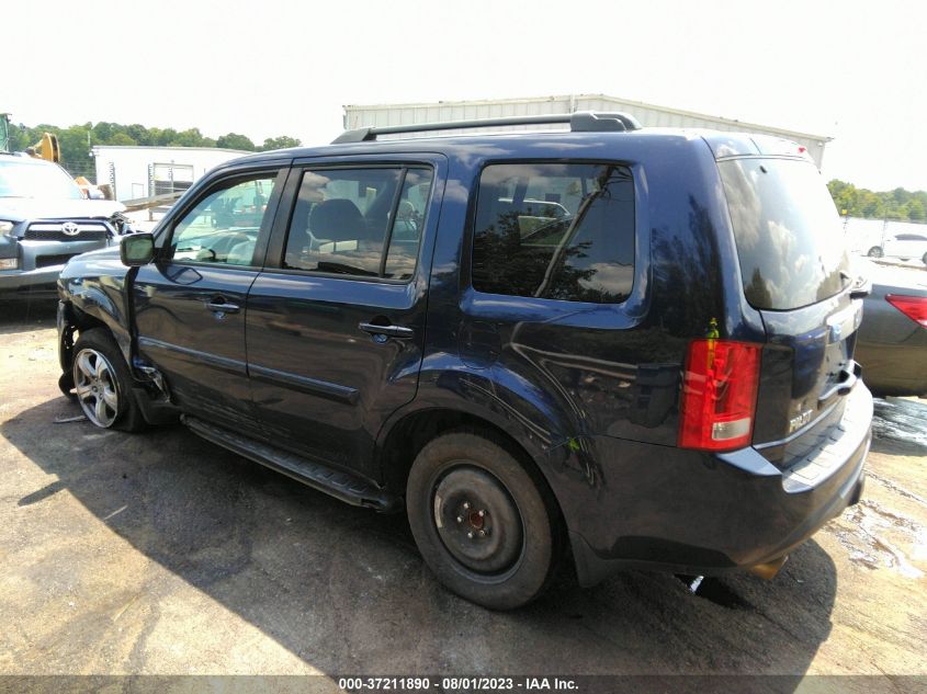 2013 HONDA PILOT EX-L - 5FNYF3H57DB023379