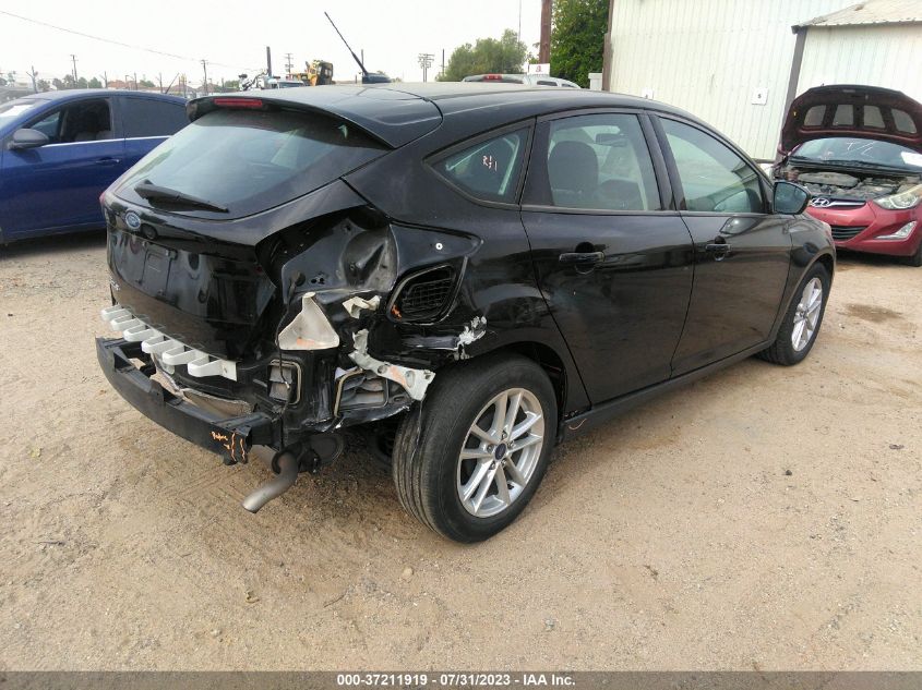 2017 FORD FOCUS SE - 1FADP3K22HL206353