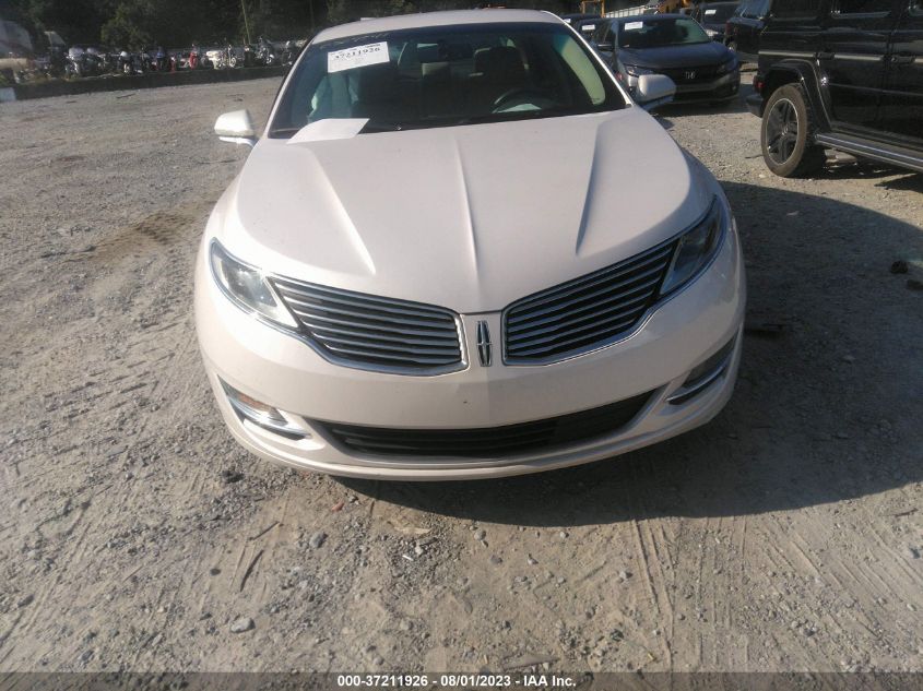 2016 LINCOLN MKZ HYBRID - 3LN6L2LU1GR634287