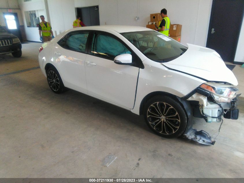 2016 TOYOTA COROLLA L/LE/S/S PLUS/LE PLUS - 2T1BURHE9GC728658