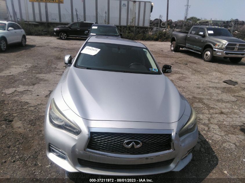 2014 INFINITI Q50 PREMIUM/SPORT - JN1BV7AR1EM691719
