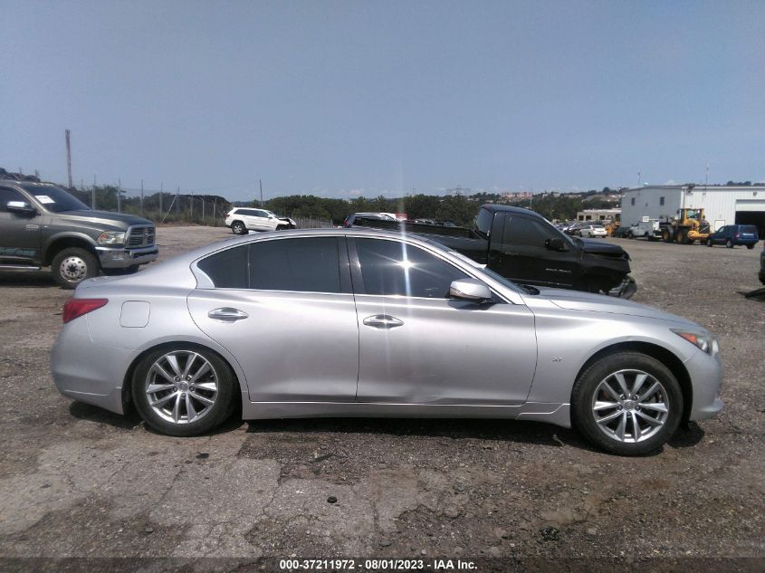 2014 INFINITI Q50 PREMIUM/SPORT - JN1BV7AR1EM691719