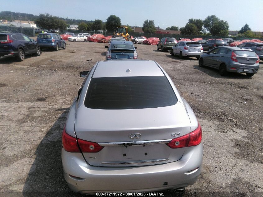 2014 INFINITI Q50 PREMIUM/SPORT - JN1BV7AR1EM691719