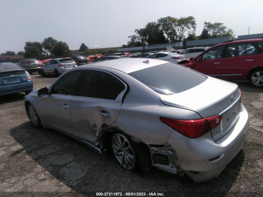 2014 INFINITI Q50 PREMIUM/SPORT - JN1BV7AR1EM691719