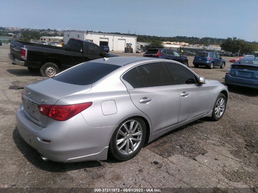 2014 INFINITI Q50 PREMIUM/SPORT - JN1BV7AR1EM691719